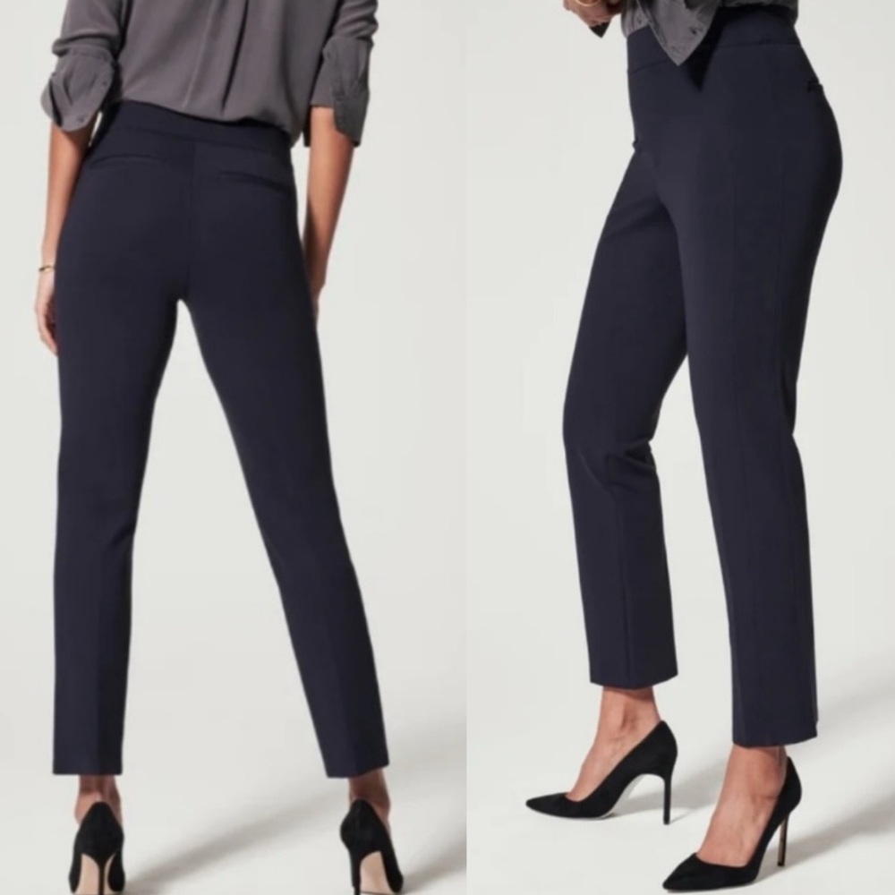 Spanx The Perfect Pant Slim Straight Black size Small